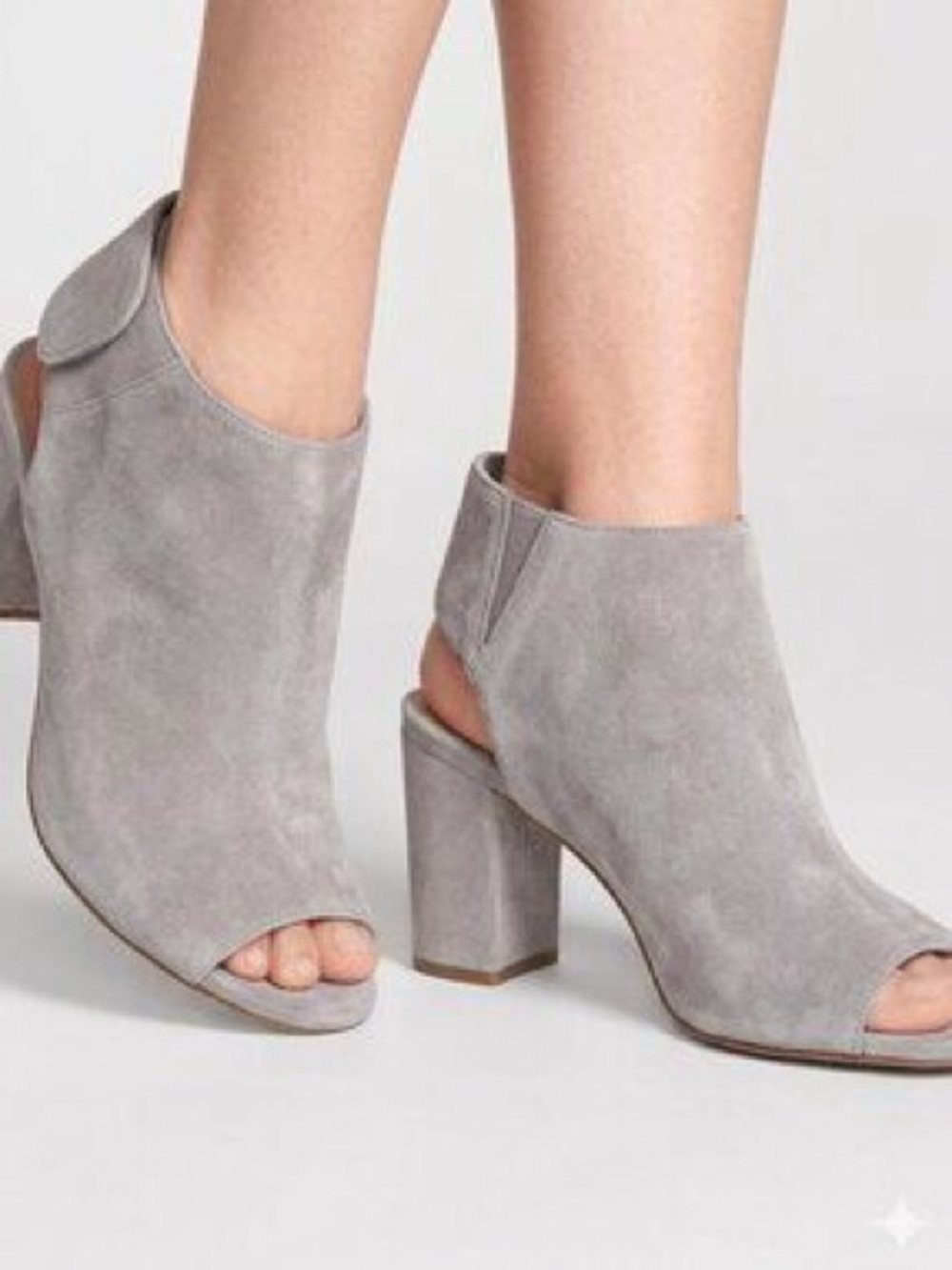 Steve Madden Nonstop Suede Heeled Ankle Booties